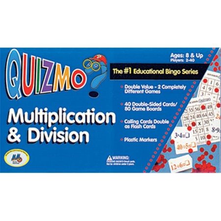 LEARNING ADVANTAGE Learning Advantage Ctu8243 Quizmo Multiplication & Division CTU8243